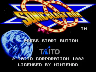 Title screen.