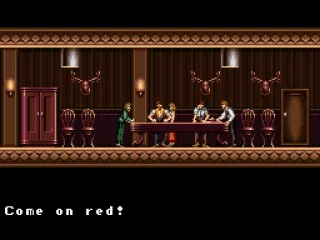 Introducing a protagonist in an in-game cinematic