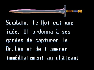 Part of the intro (French).