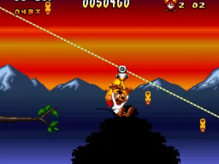 Speedy in a chairlift. Or it would be a