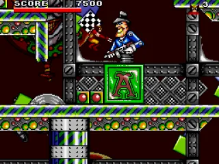 Wolverine fighting against toy soldiers