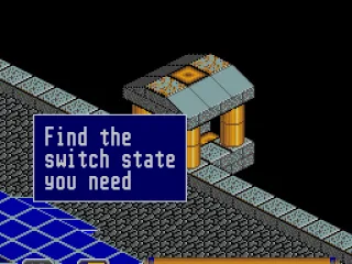 I need to press the switch to make the green platform rise.