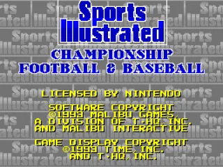 Title screen
