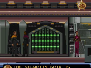 Chief O'Brien reports that something is wrong