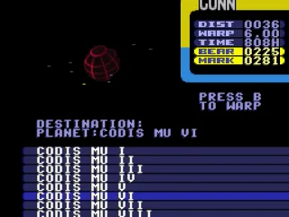 Choosing a destination