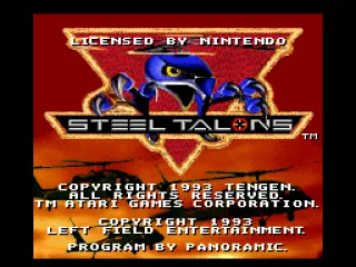 Title screen.