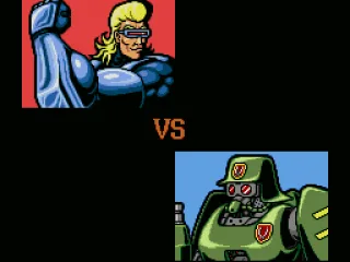 Against a robot soldier