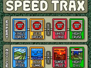 Speed Trax - select your class