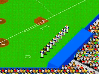 Standing for the national anthem