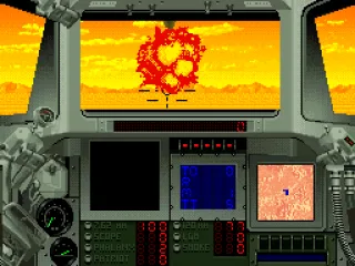 Firing the main turret