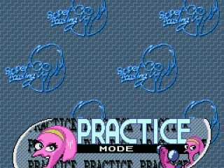 Main menu - practice mode