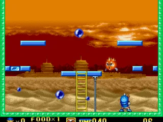 Critters fly or walk around the screen, sometimes popping balls for you, sometimes just being damn annoying.