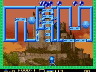 Some clever management of which balls to release first is needed in this level