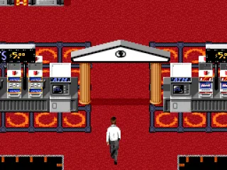 Entering the casino floor