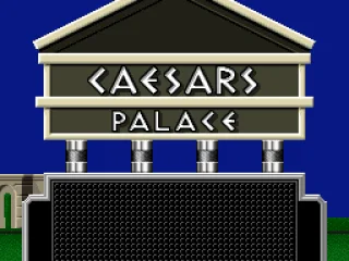 The sign outside the casino