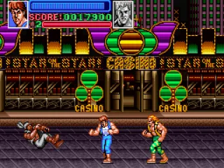 Billy Lee, with his Dragon Power bar maxed out.