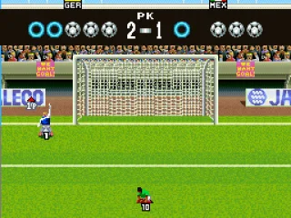 The blue circles equal a scored goal