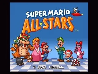 All-Stars title screen
