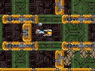 In this level the terrain changes as you progress.