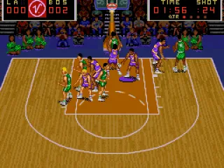 The player being controlled is highlighted
