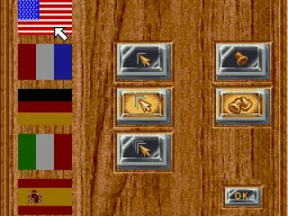 Change language, cursor speed etc.