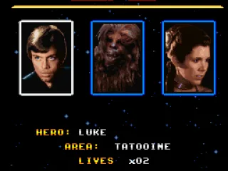 Choose between 3 players in the beginning. Others will be available later in the adventure