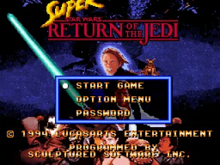 Title screen