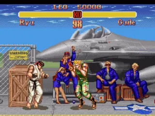 Ryu vs Guile