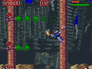 One of the linear levels - escape the poisoness gas!