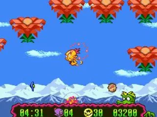 When invincible, Widget can even fly!