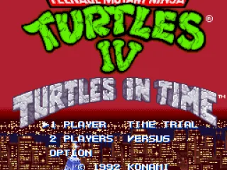 US/European title screen