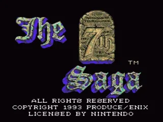 Title screen