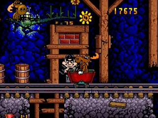 While Boris uses TNT