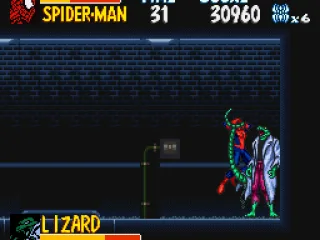 The Lizard will wrap you up if you get too close to him.