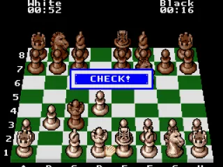 White's king is in check.