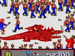 A world of Waldos. You have to find the one that's missing a shoe.