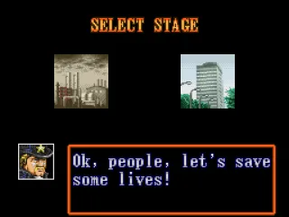 Selecting from available stages.