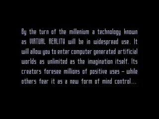 Part of the intro sequence.