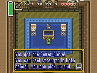 Finding the Power Glove in the Desert Palace