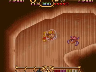 ... and breath under water.