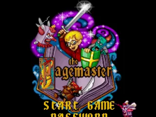 Title screen / Main menu.