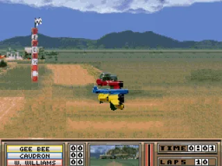 At the starting line