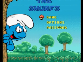 Title screen / Main menu.