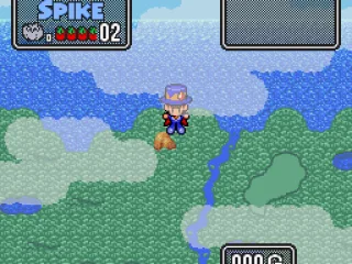 Getting sprung into the air.