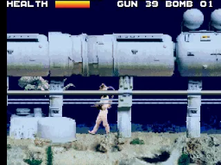 You will go underwater and shoot squid for no particular reason