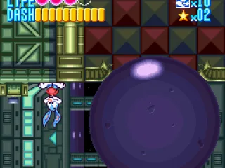 This button reverses gravity