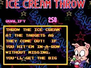 Rules for the Ice Cream Throw
