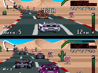 Driving in the dry and extensive desert of Las Vegas.