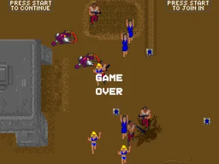 I didn't continue. Game over.