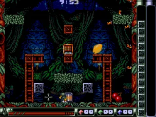 Using the cursor to build a block.